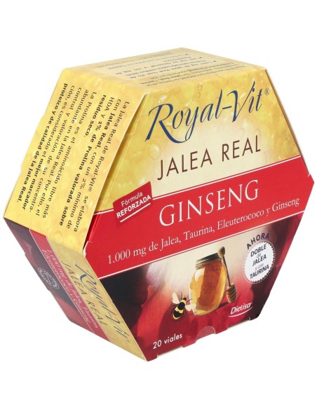Jalea Real Royal Vit Ginseng 1000Mg Taurina 20Amp