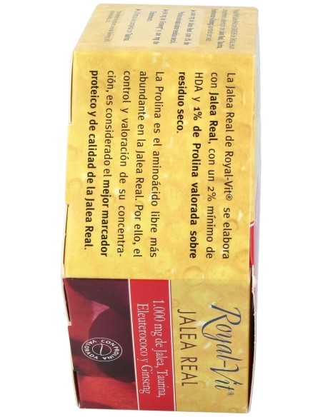 Jalea Real Royal Vit Ginseng 1000Mg Taurina 20Amp