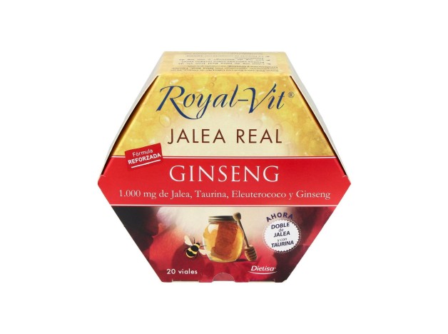 Jalea Real Royal Vit Ginseng 1000Mg Taurina 20Amp
