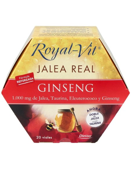 Jalea Real Royal Vit Ginseng 1000Mg Taurina 20Amp