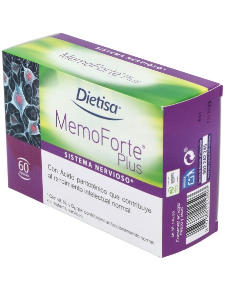 Dietisa Memoforte Plus 60Cap