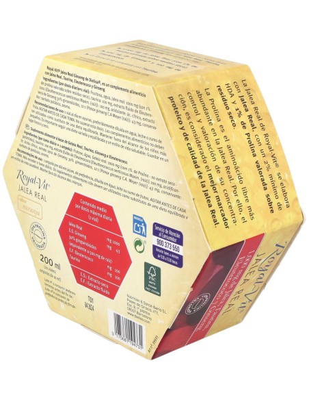 Jalea Real Royal Vit Ginseng 1000Mg Taurina 20Amp
