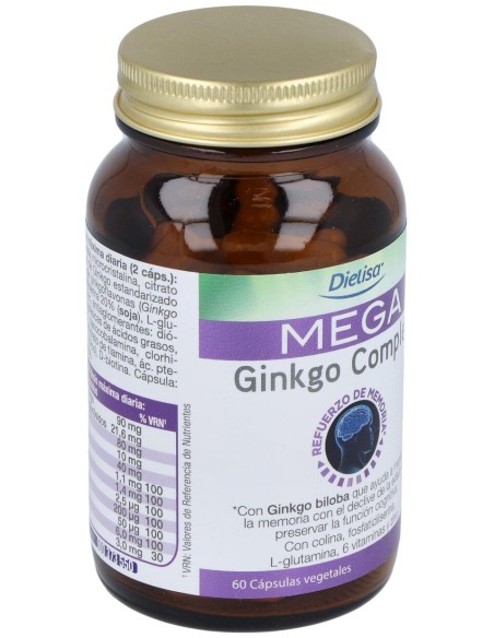 Dietisa Mega Ginkgo Complex 60Cáps