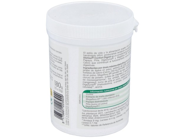 Dietisa Confort Digest Con Papaya 180G