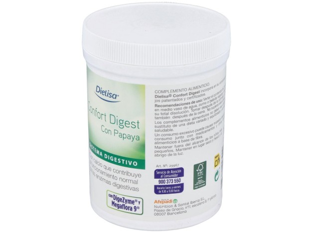 Dietisa Confort Digest Con Papaya 180G