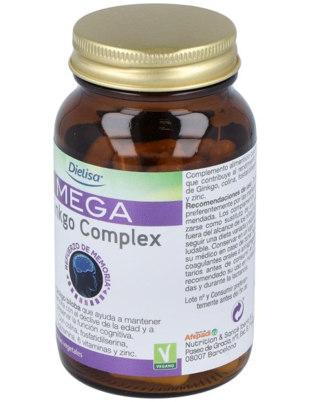 Dietisa Mega Ginkgo Complex 60Cáps