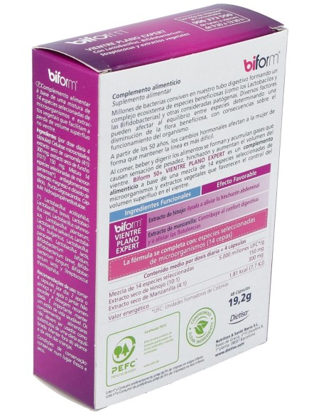 Biform 50 Vientre Plano Expert 48Cap.
