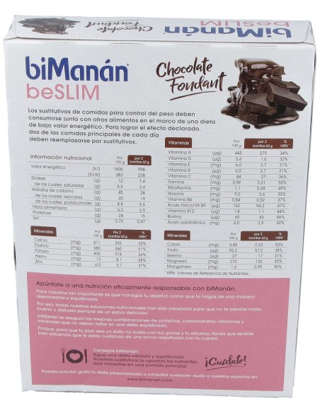 Bimanán Chocolate Fondant, 10 Uds
