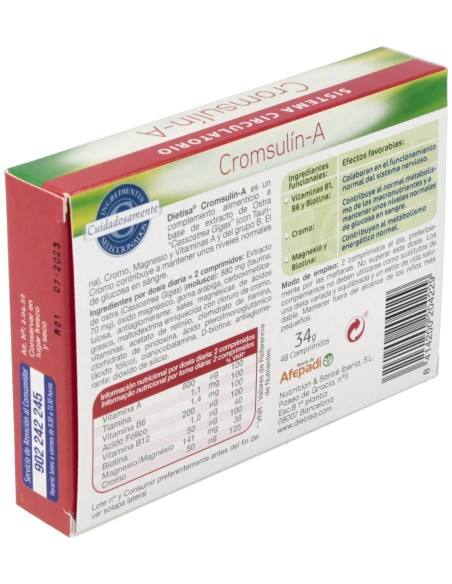 Cromsulin A (Diabetes) 48Comp