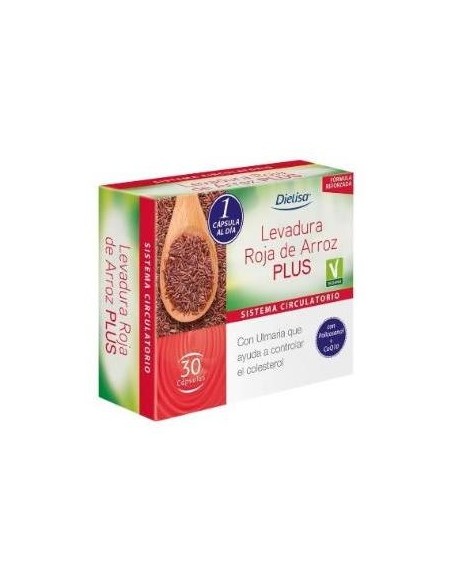 Levadura Roja De Arroz Plus 3% 30Cap.