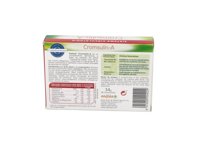 Cromsulin A (Diabetes) 48Comp