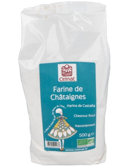 Celnat Harina Castañas Bio 500G