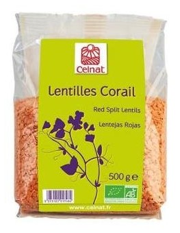 Lentejas Rojas 500Gr Bio