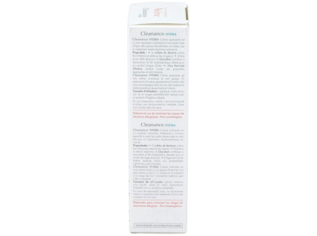 Avène Cleanance Hydra Crema Calmante, 40 Ml