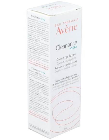 Avène Cleanance Hydra Crema Calmante, 40 Ml