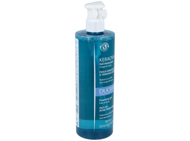 Ducray Keracnyl Gel Limpiador, 400 Ml