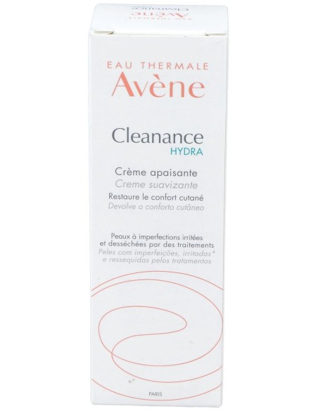 Avène Cleanance Hydra Crema Calmante, 40 Ml