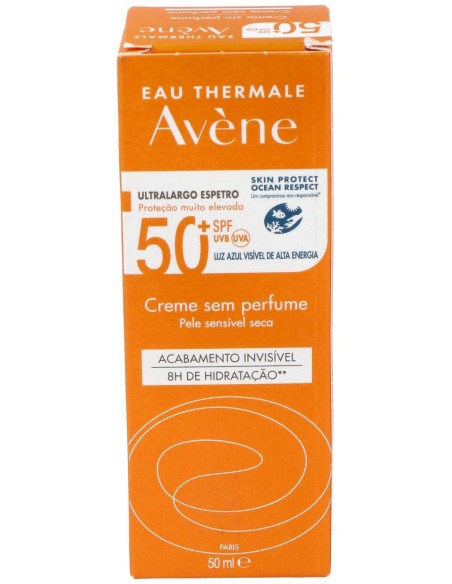 Solaire Haute Protection Crema Sin Perfume Spf50+ 50 Ml