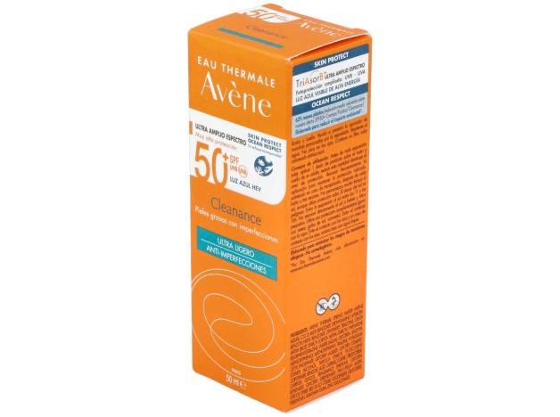 Avène Cleanance Solar Spf 50+, 50 Ml
