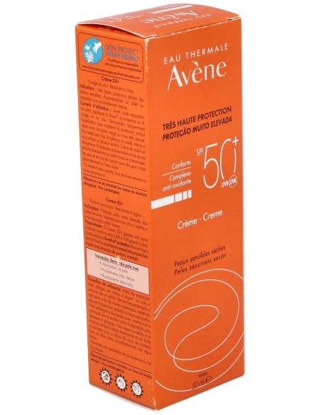 Solaire Haute Protection Crema Invisible Spf50+ 50 Ml