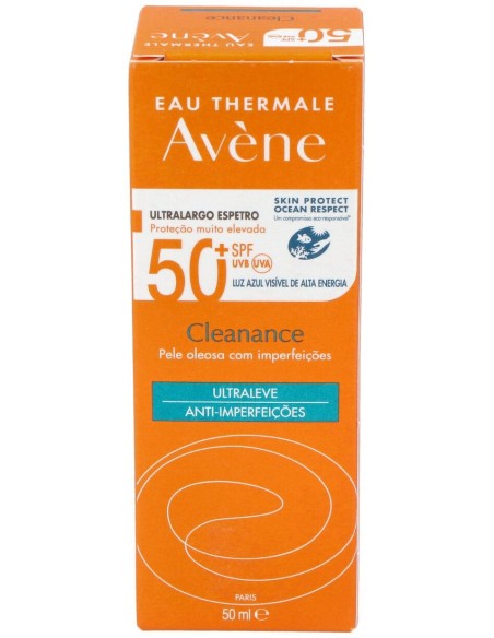 Avène Cleanance Solar Spf 50+, 50 Ml