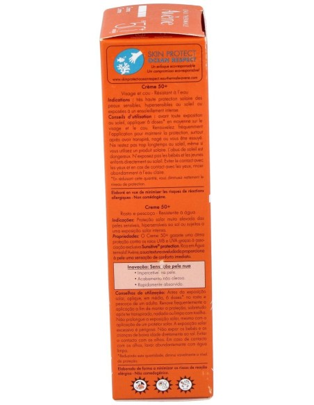 Solaire Haute Protection Crema Invisible Spf50+ 50 Ml