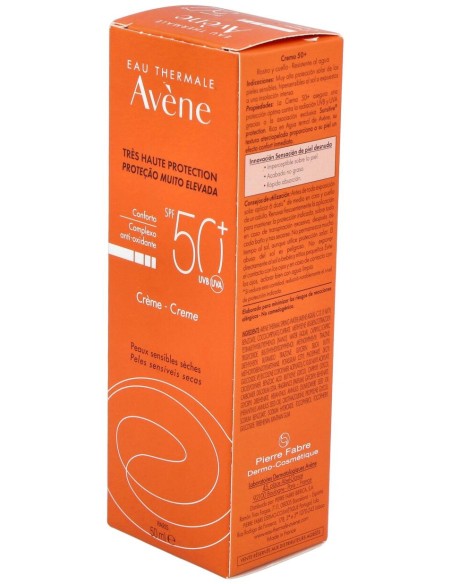 Solaire Haute Protection Crema Invisible Spf50+ 50 Ml