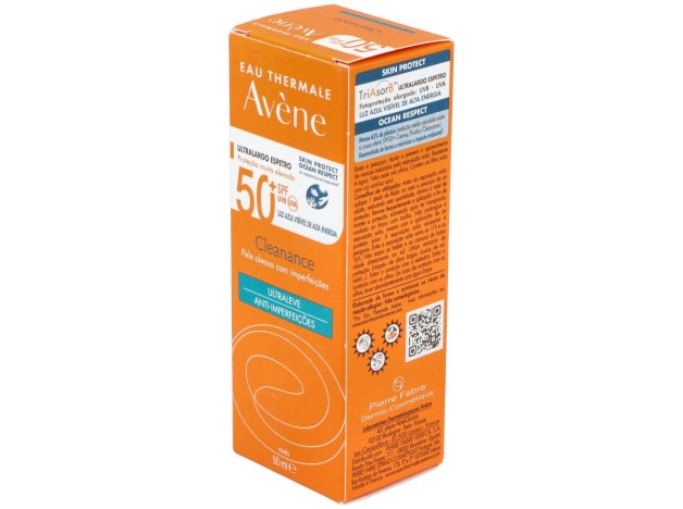 Avène Cleanance Solar Spf 50+, 50 Ml