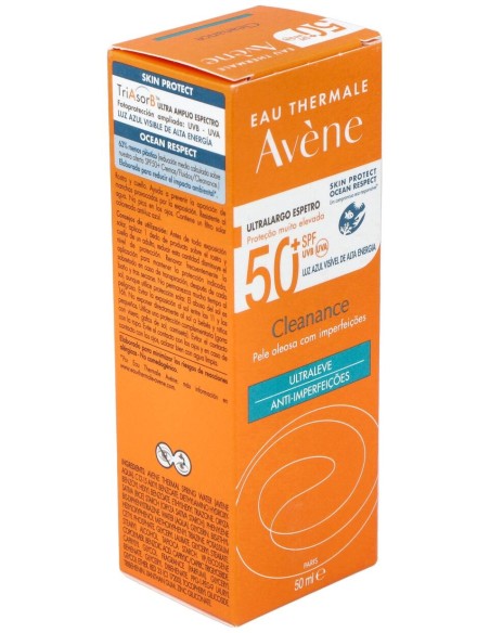Avène Cleanance Solar Spf 50+, 50 Ml