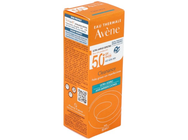 Avène Cleanance Solar Spf 50+, 50 Ml