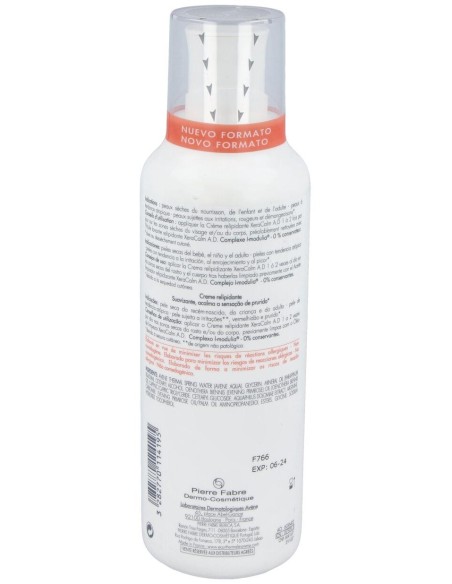 Avène Xeracalm A.D. Crema Relipidizante, 400 Ml
