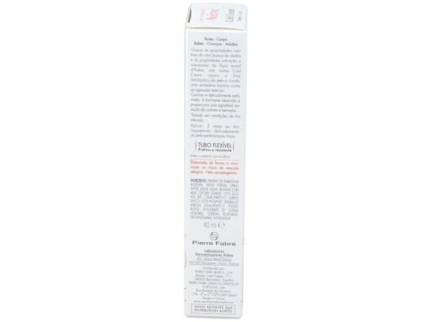 Avène Cold Cream Piel Muy Seca 40Ml