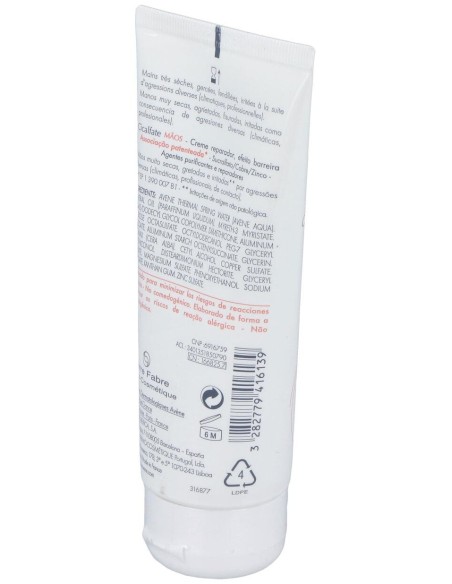 Avène Cicalfate Manos Crema Reparadora Efecto Barrera 100Ml
