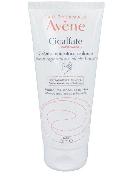 Avène Cicalfate Manos Crema Reparadora Efecto Barrera 100Ml