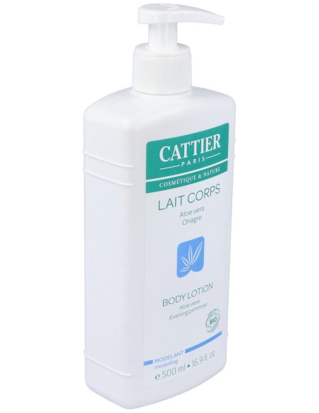 Cattier Leche Corporal Modeladora Aloe Vera Y Onagra Bio 500Ml
