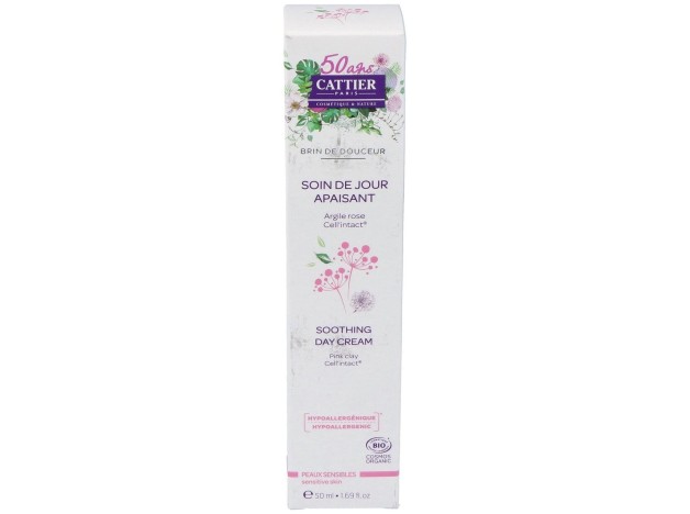 Cattier Crema De Dia Calmante 50Ml