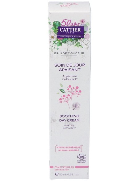 Cattier Crema De Dia Calmante 50Ml