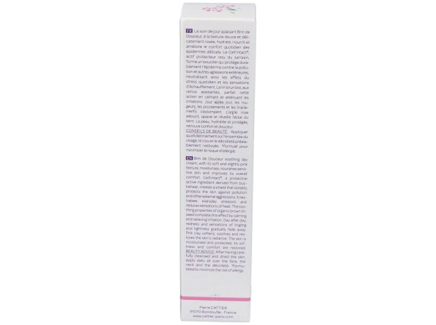 Cattier Crema De Dia Calmante 50Ml