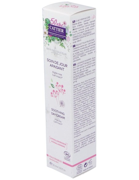 Cattier Crema De Dia Calmante 50Ml