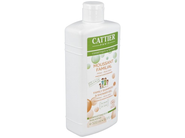 Gel De Ducha Y Champu Familiar Sin Sulfatos 500Ml.