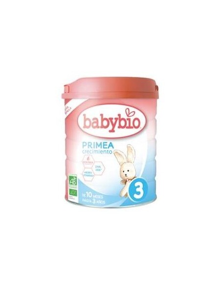 Leche Primea 3 Crecimiento 10 Meses 800Gr. Bio