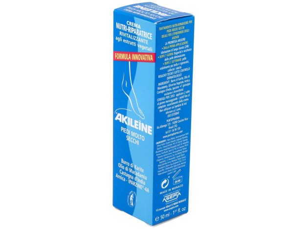 Akileïne Crema Nutri-Reparadora Pies Secos, 50 Ml