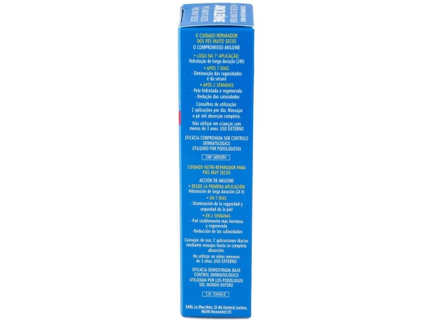 Akileïne Crema Nutri-Reparadora Pies Secos, 50 Ml