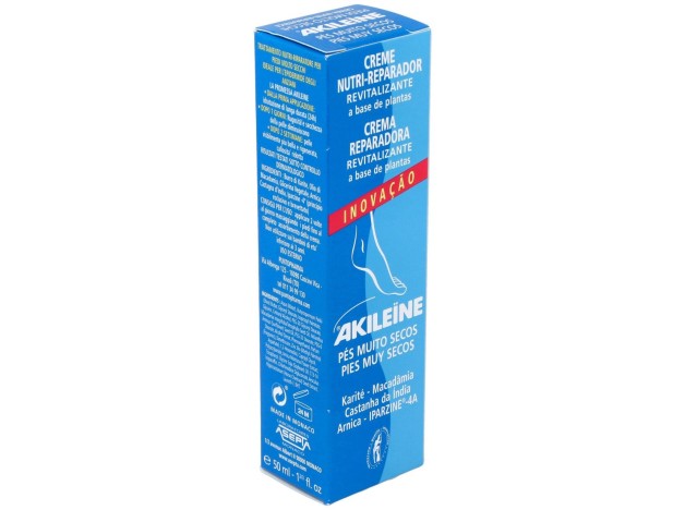 Akileïne Crema Nutri-Reparadora Pies Secos, 50 Ml