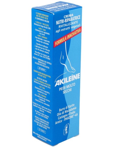 Akileïne Crema Nutri-Reparadora Pies Secos, 50 Ml