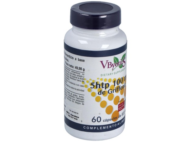 Vbyotics 5-Htp 100 Mg 60 Caps