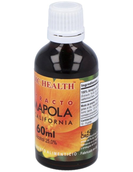 Vedic Health Amapola De California Extracto 60Ml