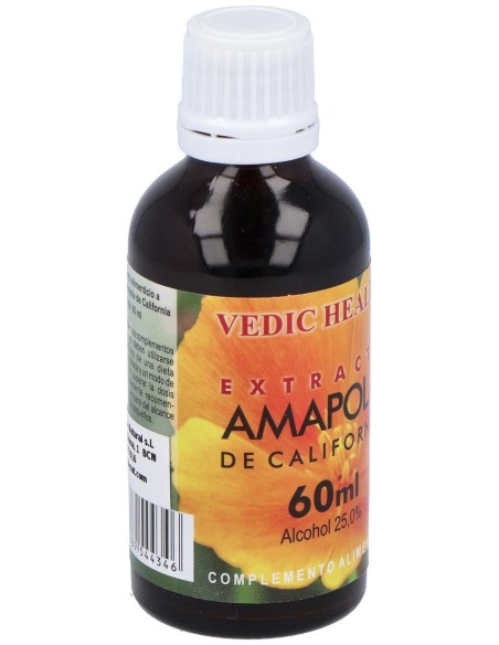 Vedic Health Amapola De California Extracto 60Ml