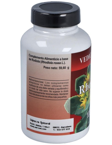 Rhodiola Ext. Estandarizado 100Cap.