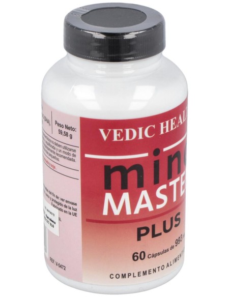 Vedic Health Mind Master Plus 60Caps